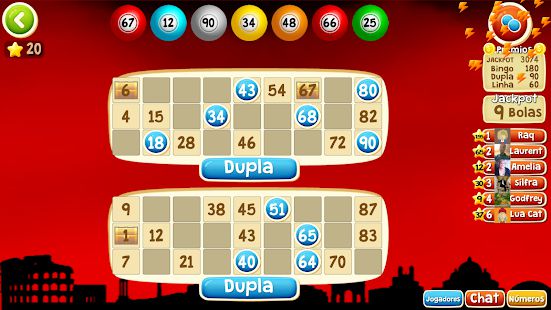 screenshot 1 do Lua Bingo online
